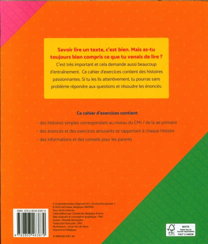 9-10 ans - Exercices compréhension de texte : le bonhomme de neige - 6e harmos Appuis scolaires La family shop