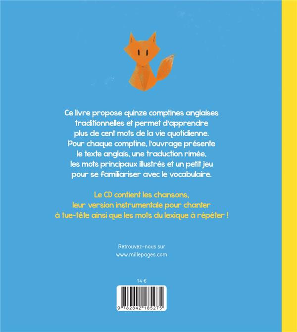 Mes comptines anglaises dès 3 ans Livres dilisco - OLF