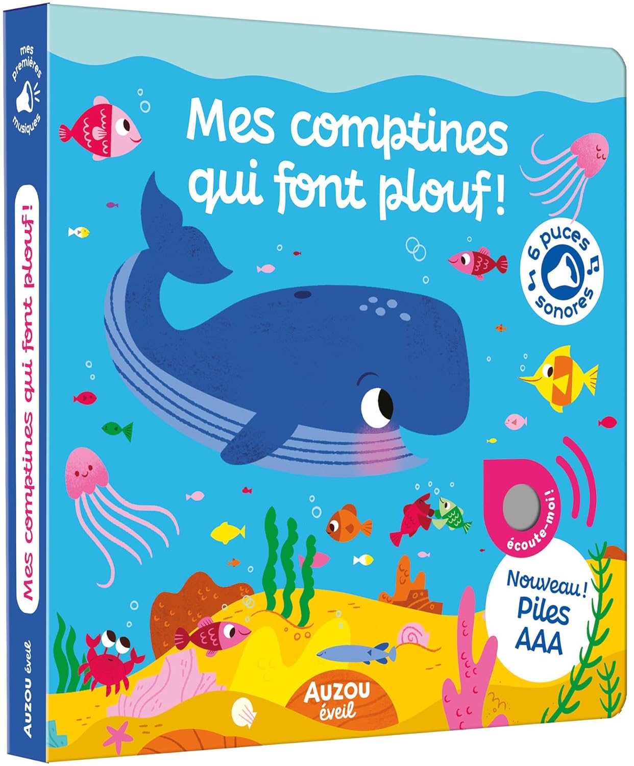 Mes comptines qui font plouf ! Livres OLF
