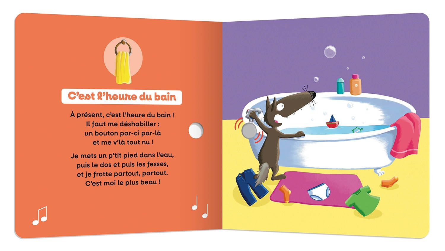 Mes comptines pour être tout propre - P'tit Loup Livres OLF