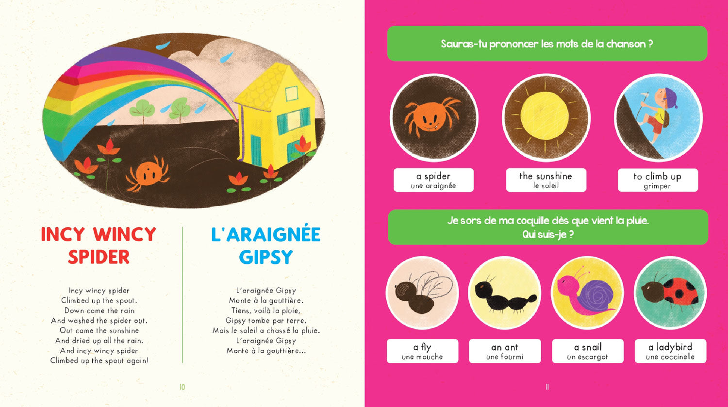 Mes comptines anglaises dès 3 ans Livres dilisco - OLF