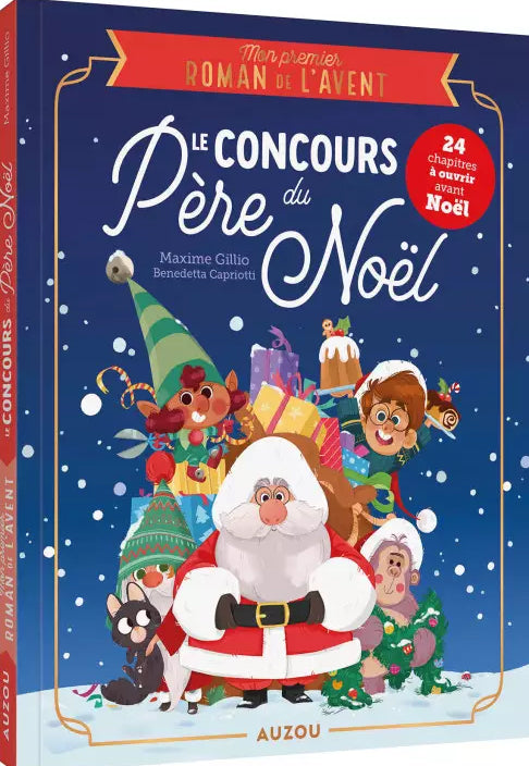 Le concours du Père Noël  - Mon premier roman de l'Avent Livres OLF