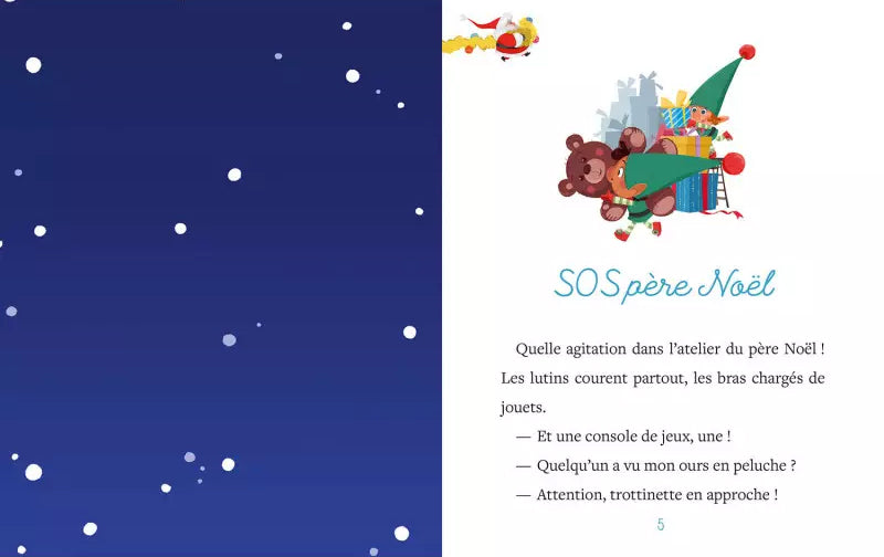 Le concours du Père Noël  - Mon premier roman de l'Avent Livres OLF
