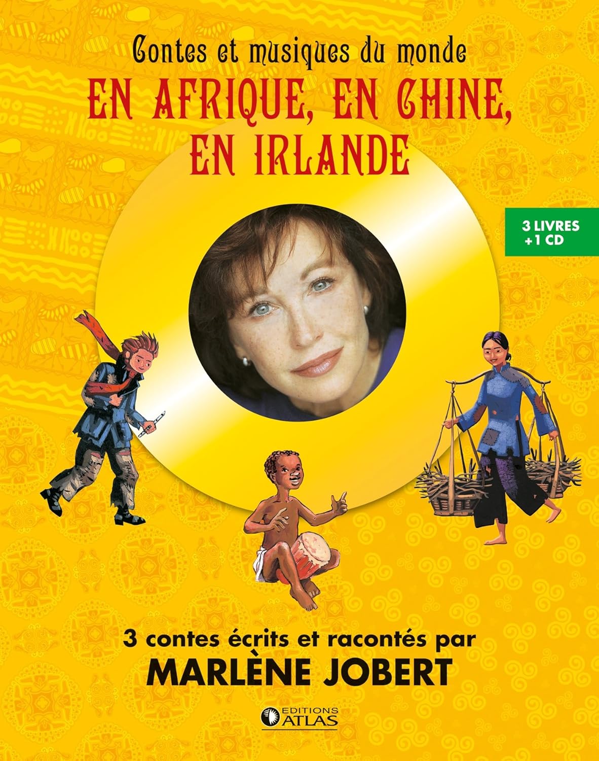 Contes et musiques du monde - coffret 3 livres avec 1 CD audio Livres OLF