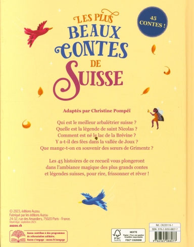 Les plus beaux contes de Suisse Livres La family shop