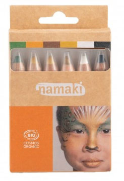 Namaki kit 6 crayons de maquillage bio - Vie Sauvage