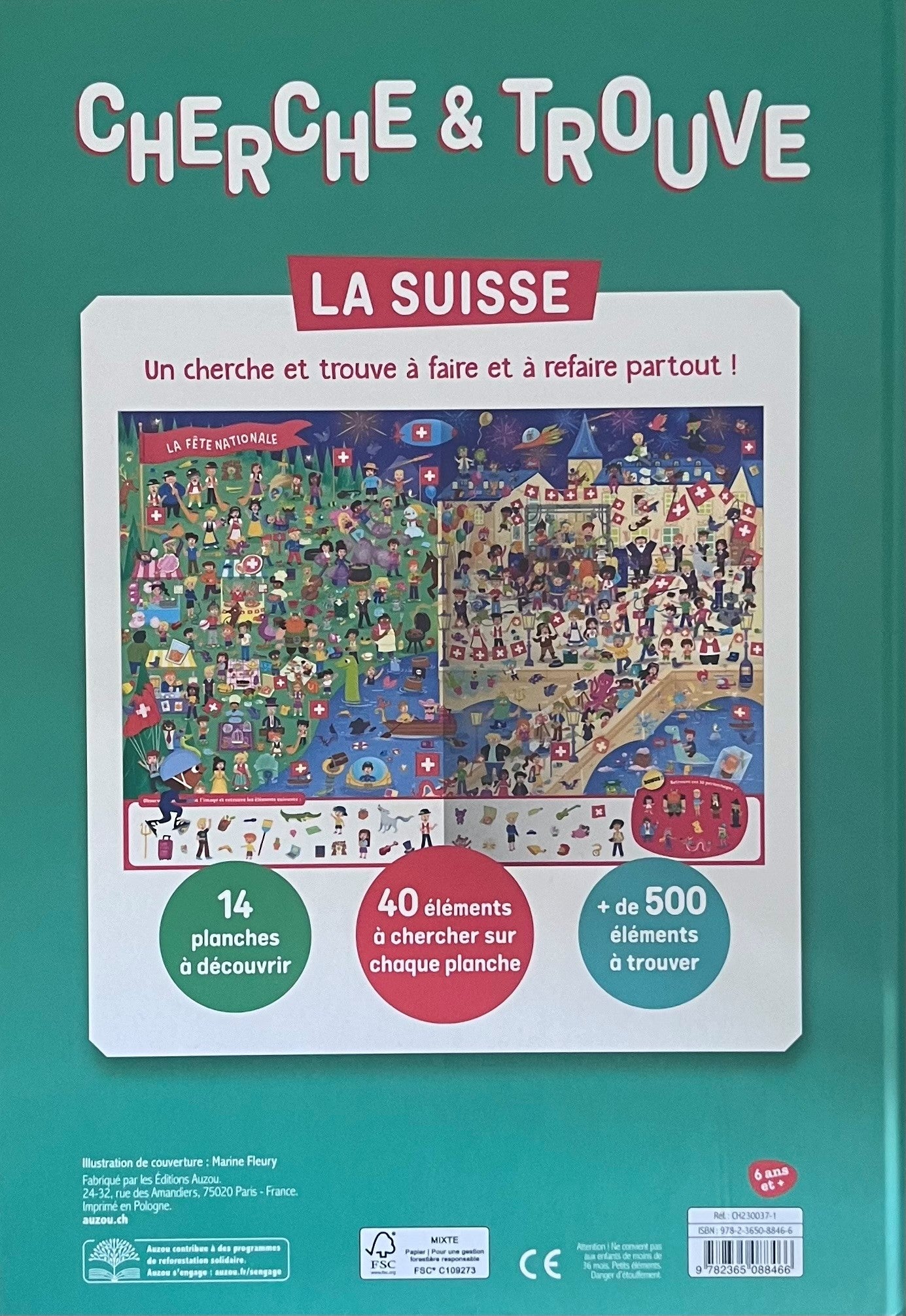 Cherche et trouve : la Suisse - moyen format Livres OLF