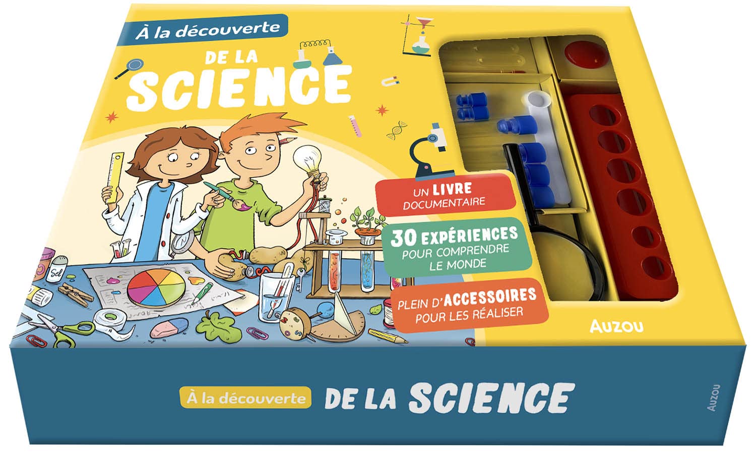 A la découverte de la science - coffret Jeux & loisirs créatifs La family shop