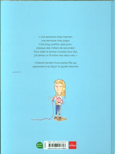 Entre mes deux maisons - Livre enfant sur le divorce - séparation