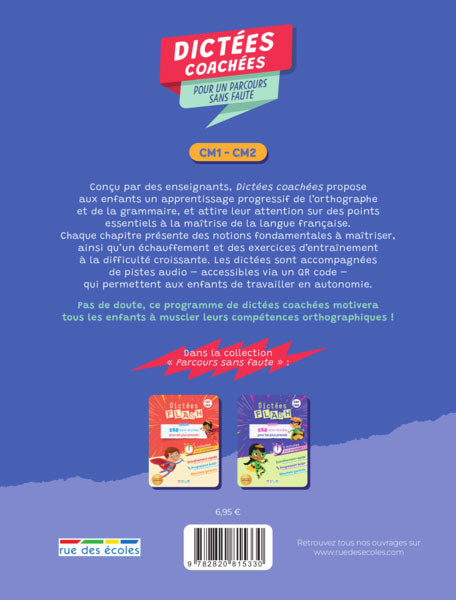 Dictées Coachées - 9-11 ans Appuis scolaires Dilisco