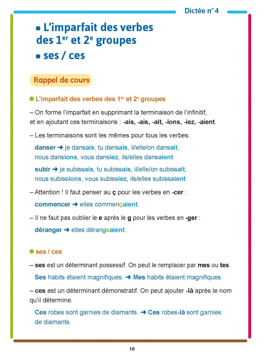 Dictées Dyscool -8e harmos - adapté aux enfants Dys Dyslexie et concentration Dilisco