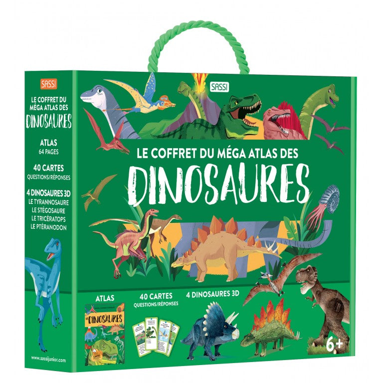 Coffret - Méga Atlas des dinosaures ! Jeux & loisirs créatifs OLF