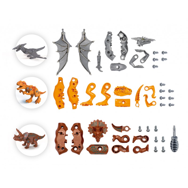 DINO à assembler - Jeu de construction Jeux & loisirs créatifs Swissgames