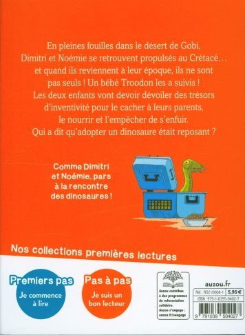 DinosauRex - Tome 7 : Comment adopter un dinosaure - Dès 7 ans Livres Auzou - OLF