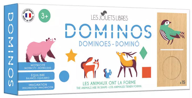 Dominos: les animaux ont la forme ! Jeux & loisirs créatifs La family shop