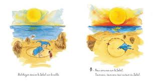 Les formes à toucher dans la nature de Balthazar - Pédagogie Montessori Montessori & Steiner OLF