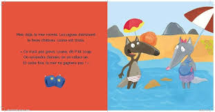 P'tit Loup va à la plage Livres OLF