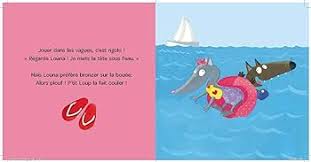 P'tit Loup va à la plage Livres OLF