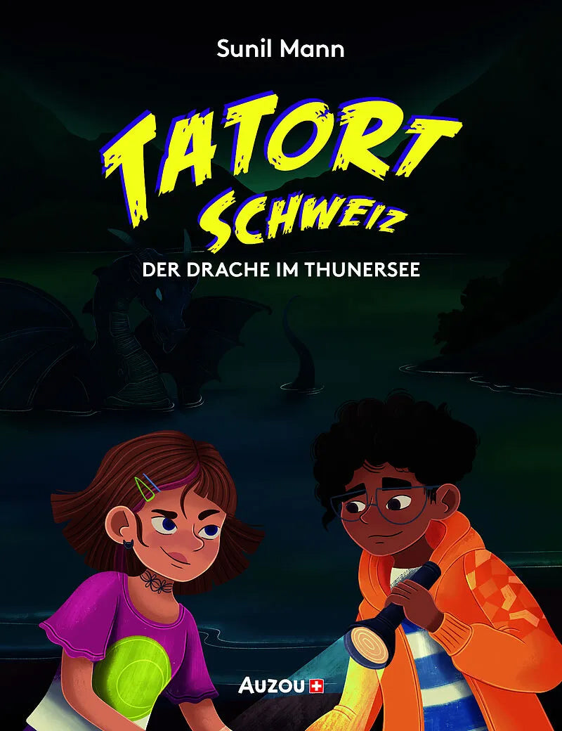 Le dragon du Lac de Thoune - Frissons suisses - Polar allemand pour ados - Dès 10 ans