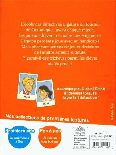 Mes enquêtes à l’école des détectives T.6 : Sur le terrain Livres La family shop
