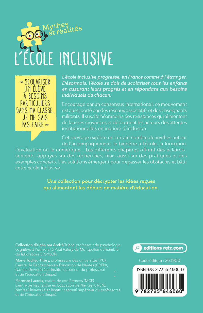 L'école inclusive Livres OLF (Interforum)