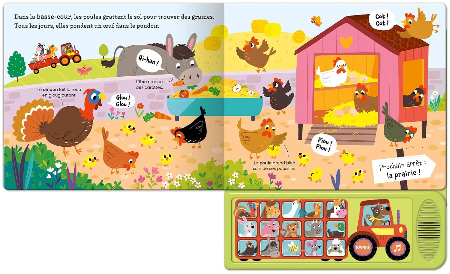 Écoute et joue - les animaux de la ferme