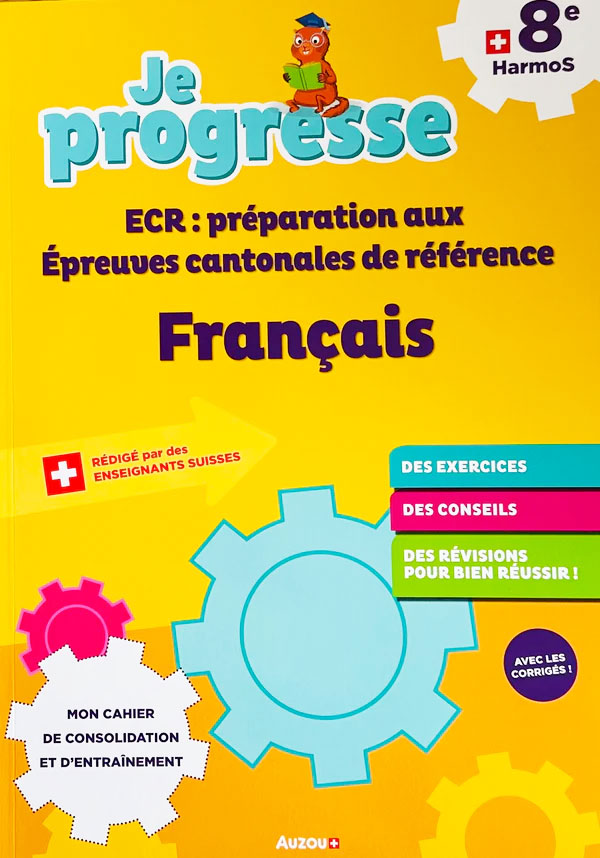 ECR 8ème harmos - Pack Spécial Révisions ECR 8ème Je progresse Appuis scolaires La Family Shop