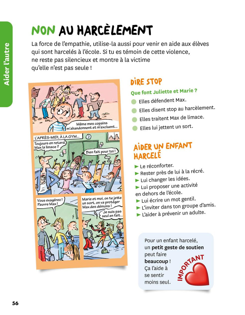 Les défis de l'empathie avec Max et Lili : Carnet d'activités Livres OLF