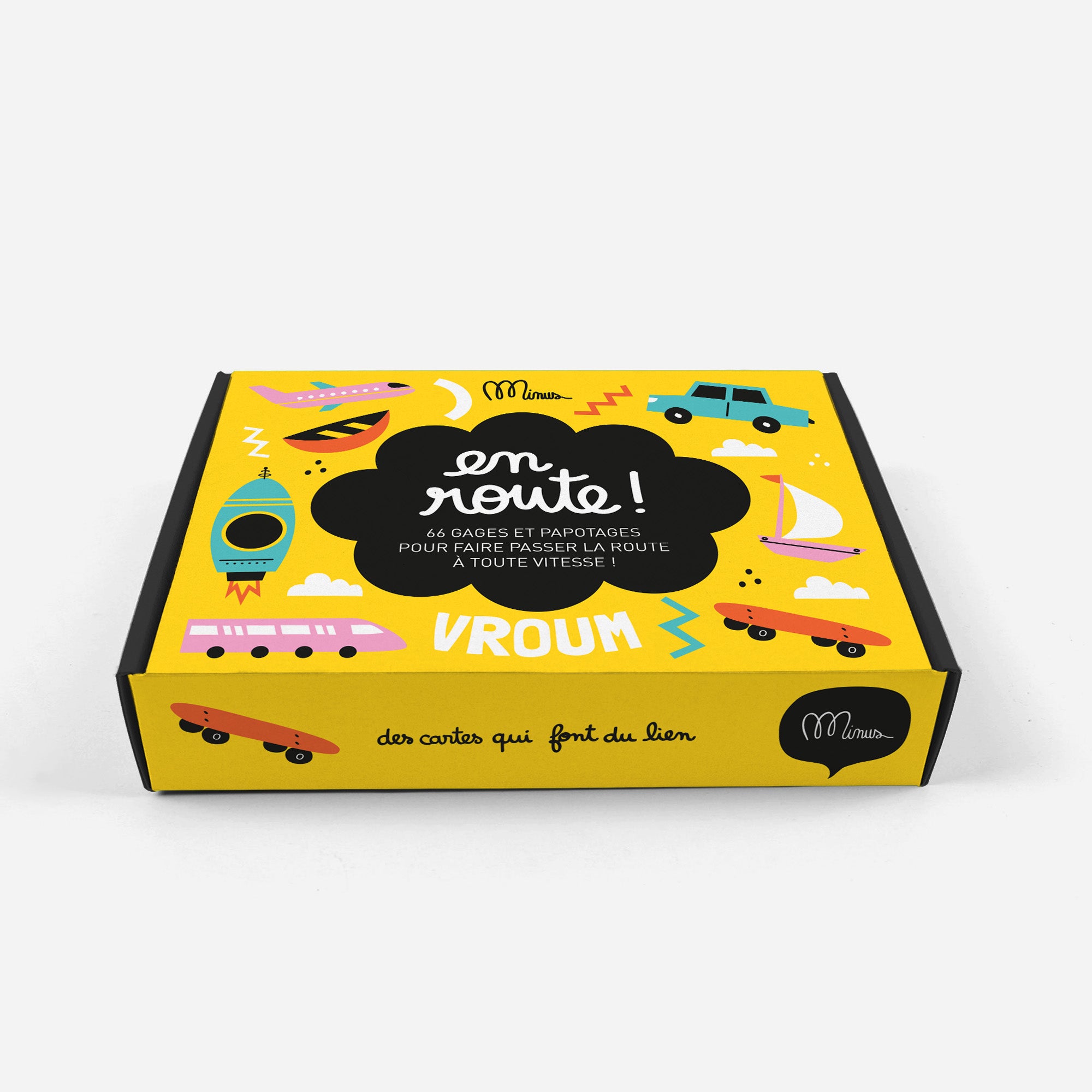 Cartes: en route! Le Kit de discussions qui fait bien voyager Jeux & loisirs créatifs La family shop