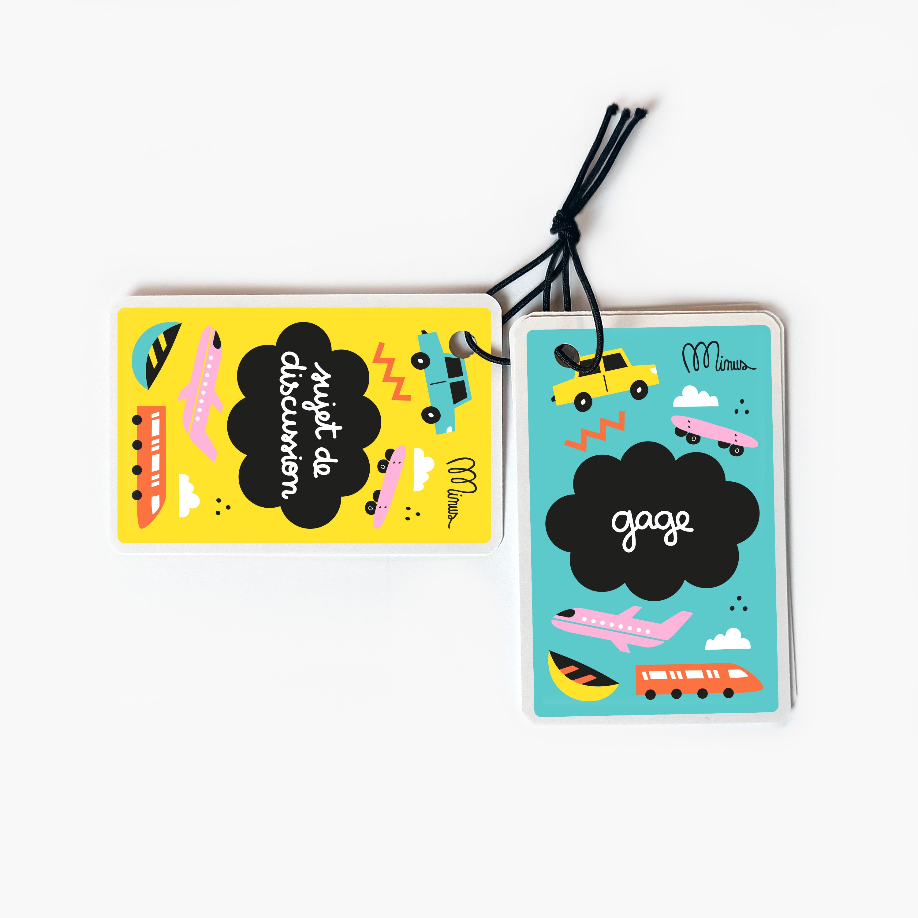 Cartes: en route! Le Kit de discussions qui fait bien voyager Jeux & loisirs créatifs La family shop