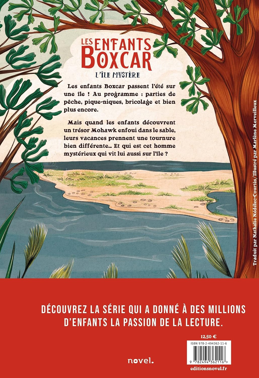 Les enfants Boxcar - Tome 2 - L'île mystère Livres Dilisco - OLF