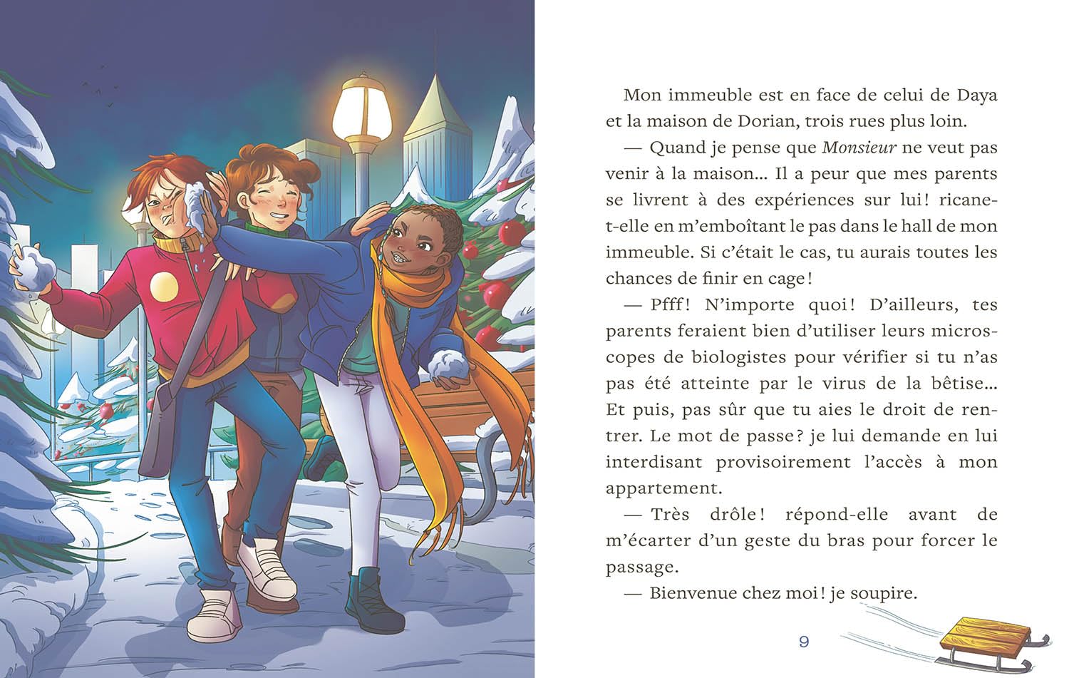 Enquête à Christmas City - Mon roman de l'Avent Livres OLF