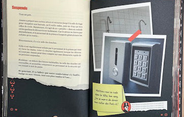 Le grand livre escape game Lupin Cahiers de jeux olf