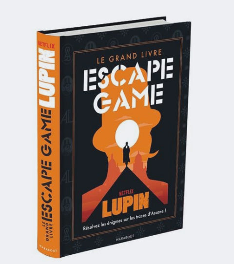 Le grand livre escape game Lupin Cahiers de jeux olf