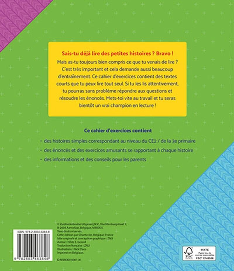 8-9 ans - Exercices lecture et compréhension de texte - Excursion en foret - 5e harmos - 8 ans Appuis scolaires OLF