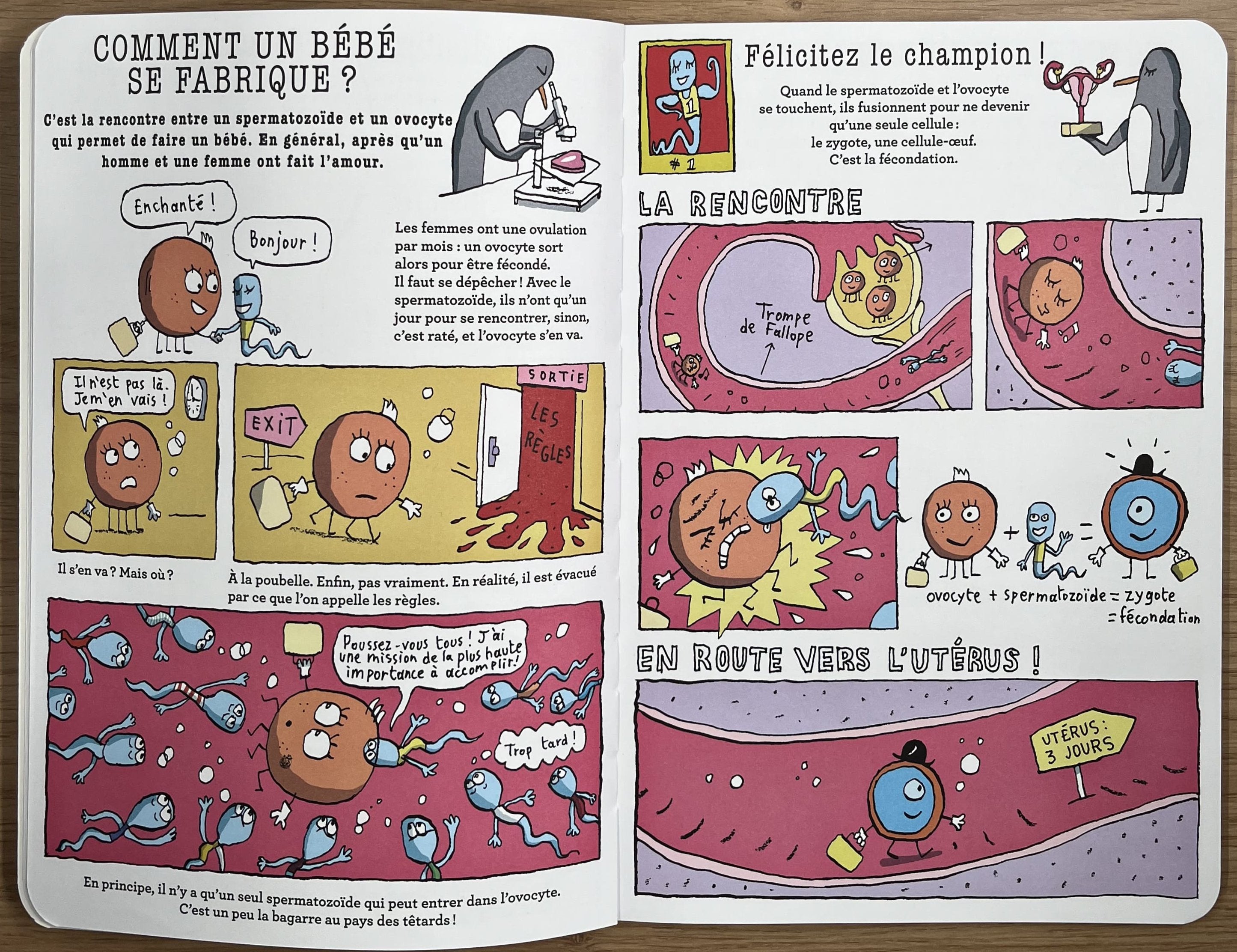 La grande fabrique de bébés. Livres Dargaud