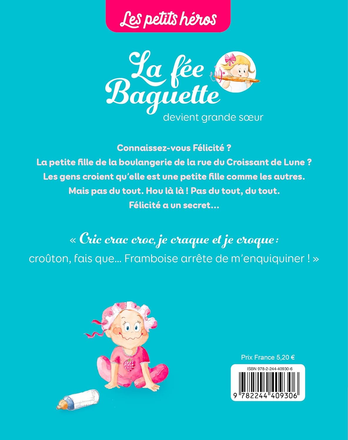 La fée Baguette devient grande sœur Livres OLF