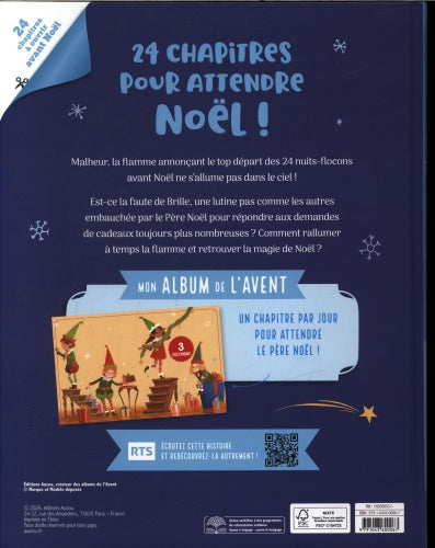 La Flamme Magique de Noël - Mon album de l'Avent