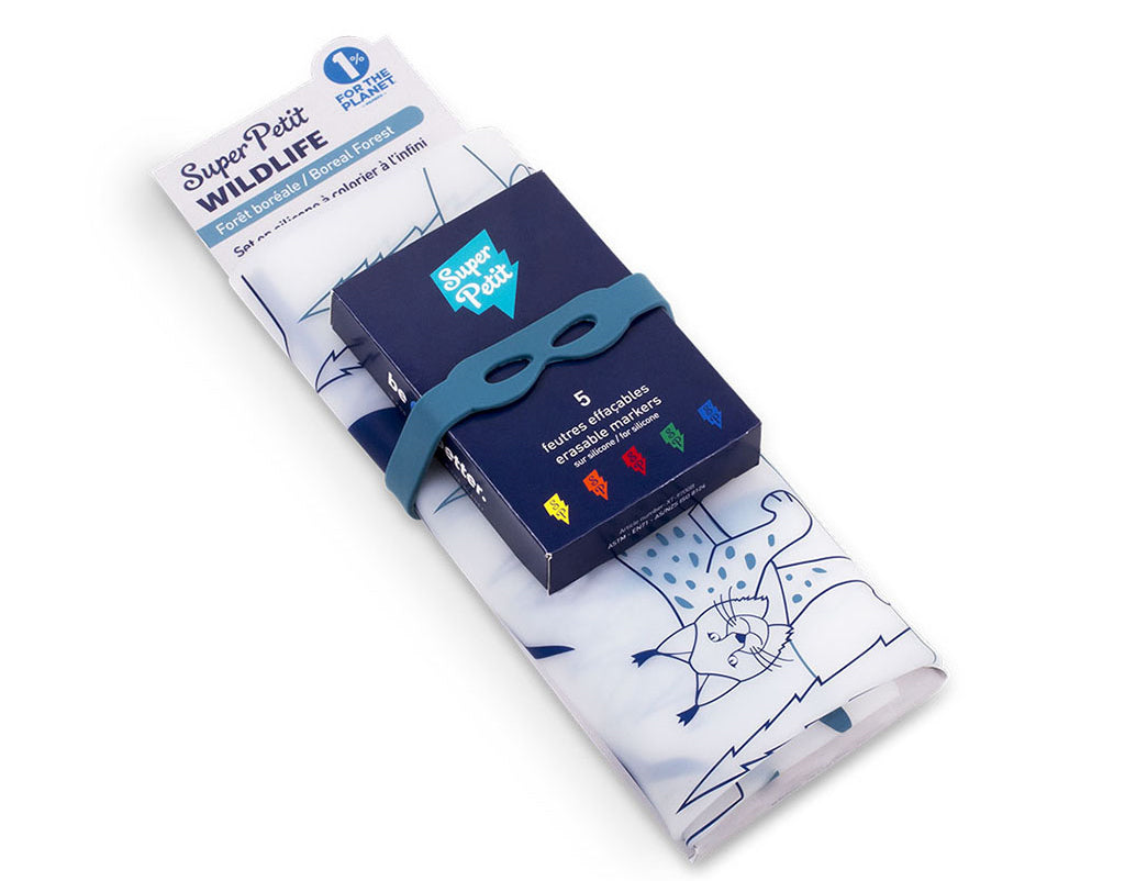 Coloriage en silicone - Colorie une forêt boréale - Dès 3 ans Jeux & loisirs créatifs olf