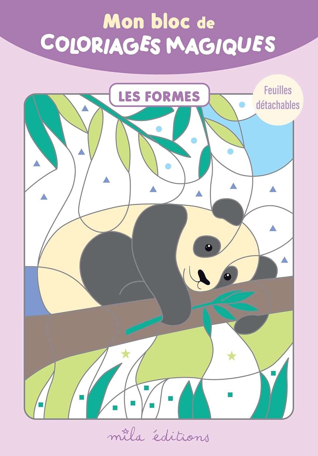 Mon bloc de coloriages magiques - Les formes Cahiers de jeux Dilisco - OLF