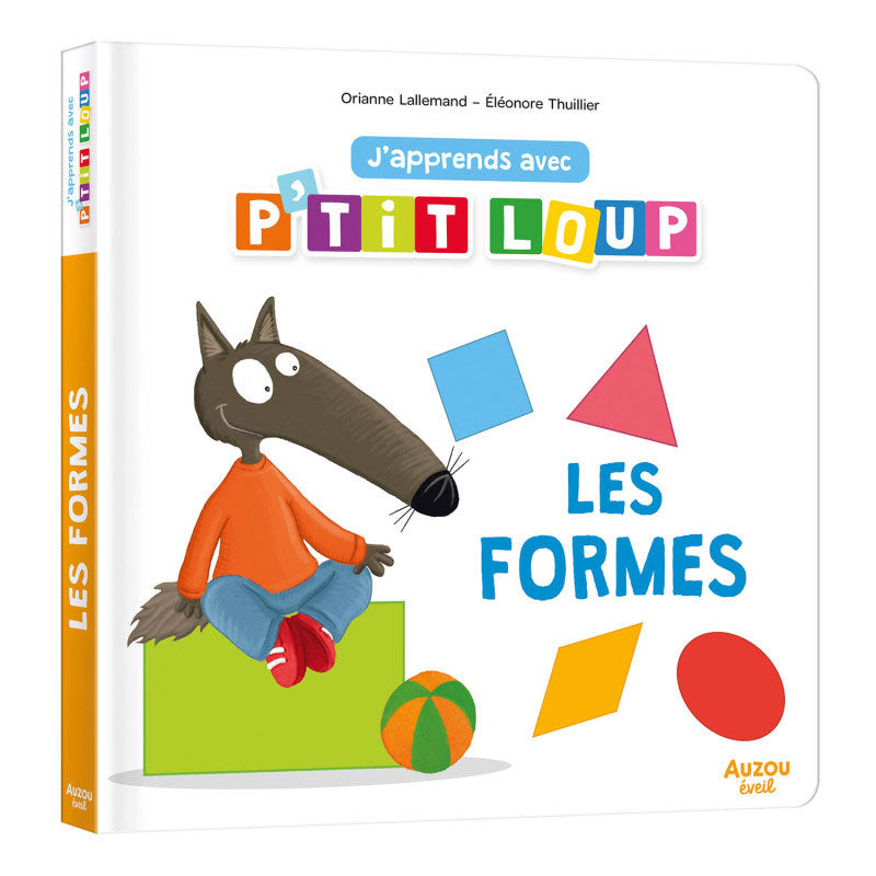 P'tit Loup : j'apprends les formes Livres La family shop