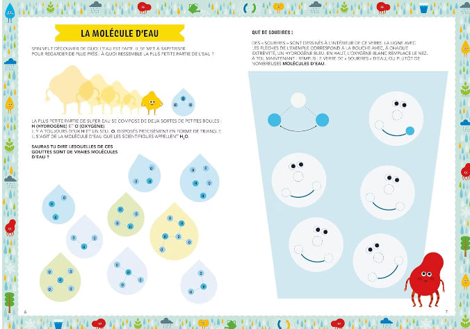 L'eau : fous de science - Des expériences autour de l'eau ! Dès 6 ans Livres dilisco - OLF