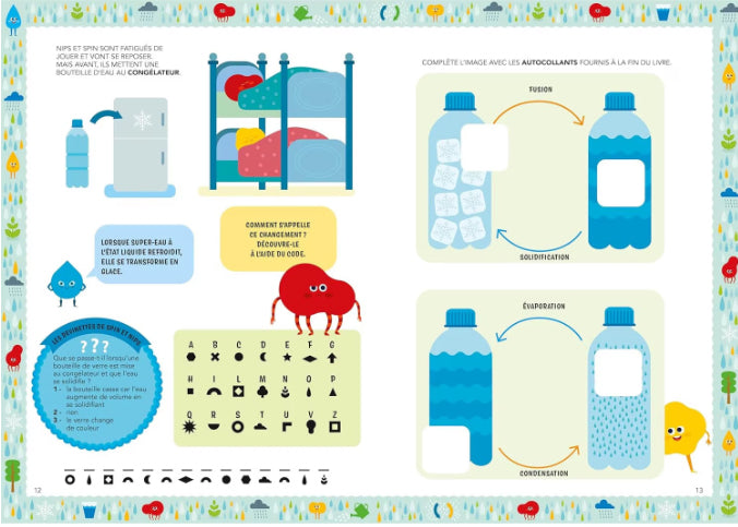 L'eau : fous de science - Des expériences autour de l'eau ! Dès 6 ans Livres dilisco - OLF