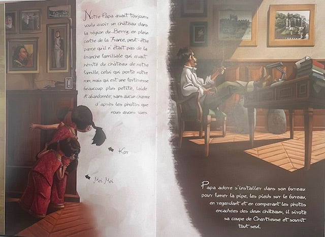 Le fantôme du petit écuyer - BD Livres Chateau de Saint-Chartier