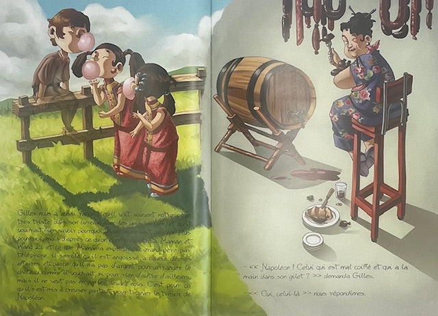 Le fantôme du petit écuyer - BD Livres Chateau de Saint-Chartier