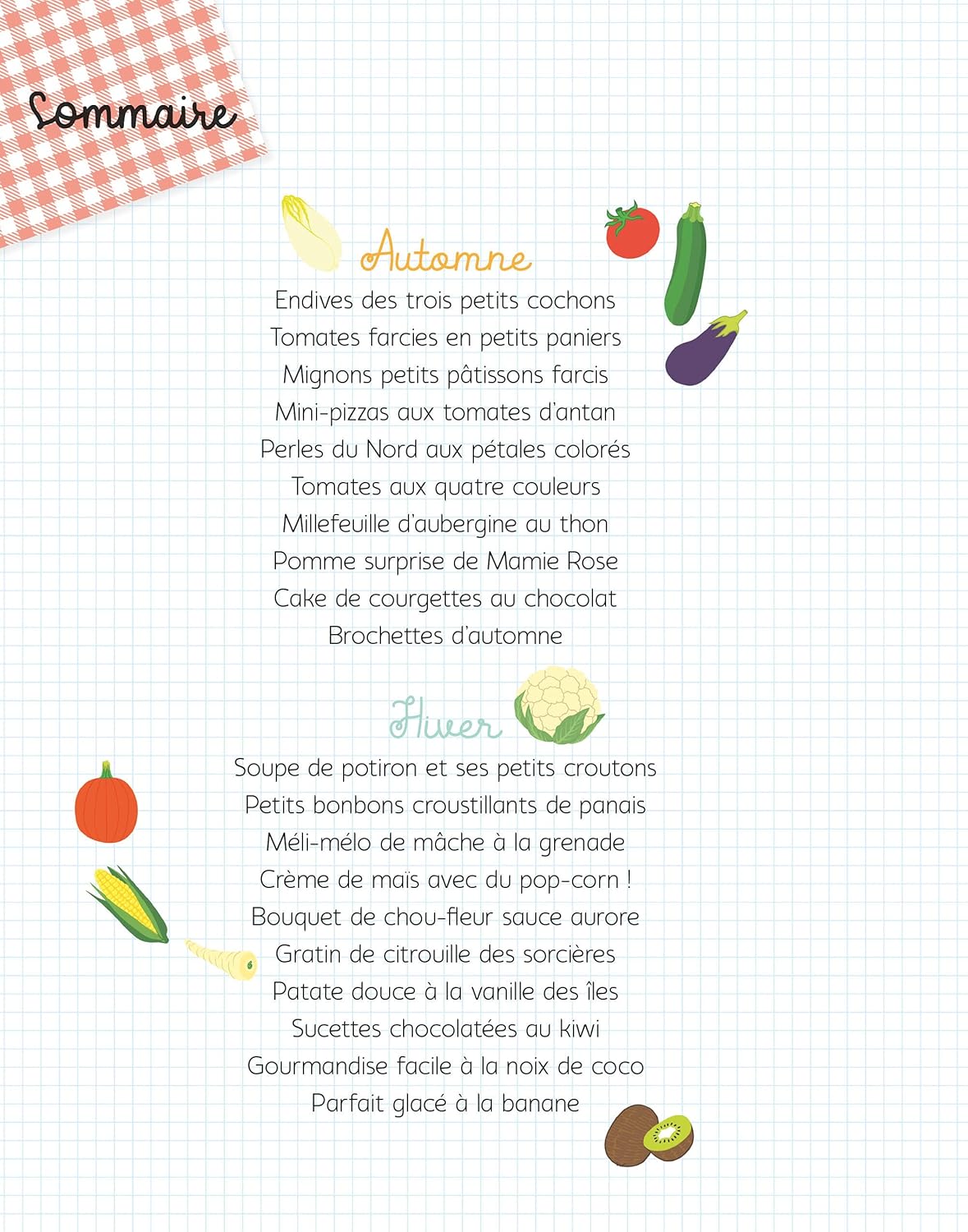 Fruits et légumes - 40 recettes Livres OLF