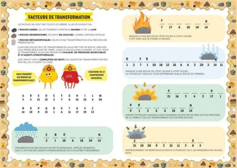 La géologie : fous de science - Des expériences autour de l'histoire de la planète ! Dès 6 ans (Copie) Livres dilisco - OLF
