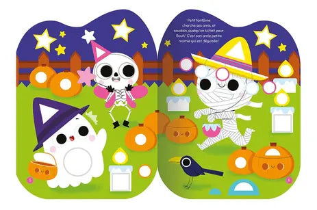 Halloween - l'aventure de petit fantôme - gommettes dès 3 ans Cahiers de jeux olf