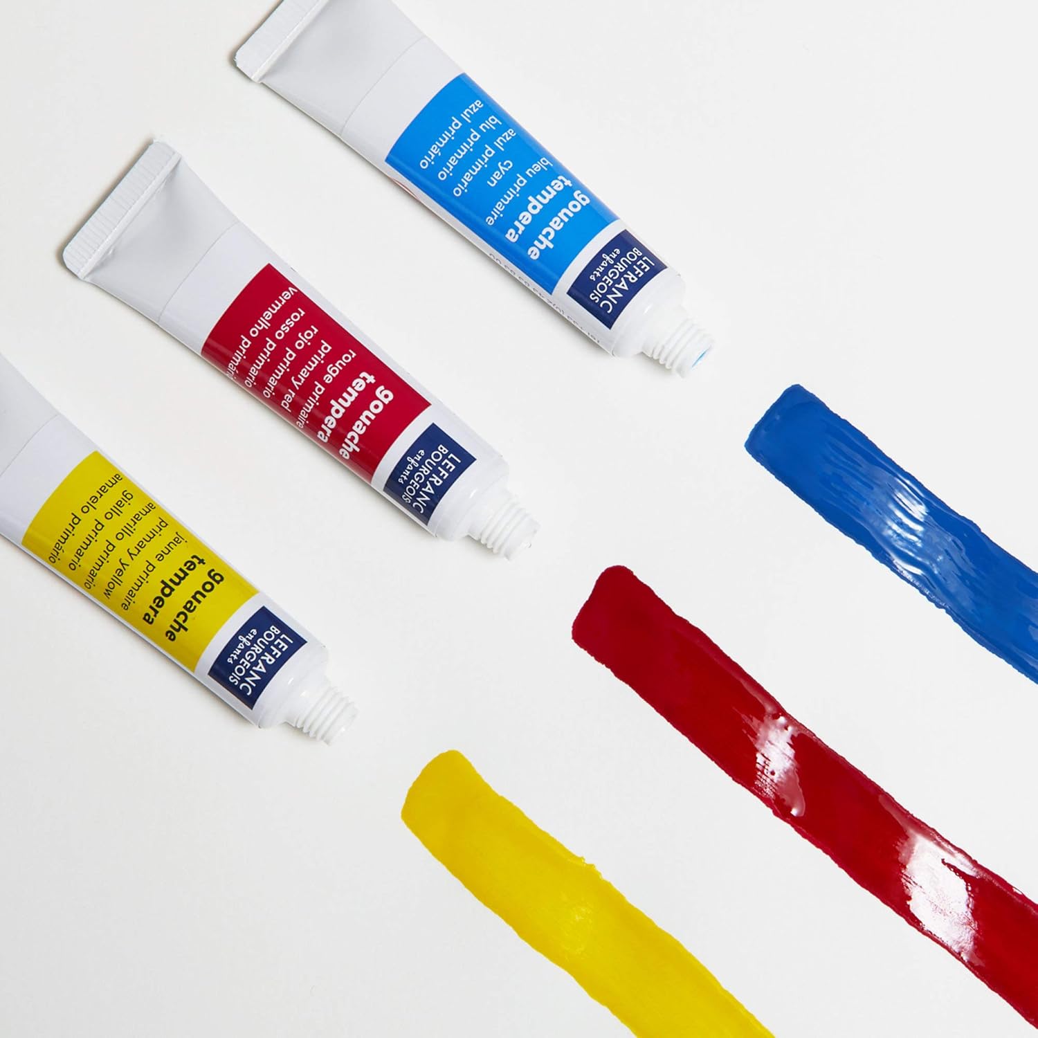 Lefranc Bourgeois Gouache Couleur Primaire - 10 Tubes de 10ml Jeux & loisirs créatifs Swissgames