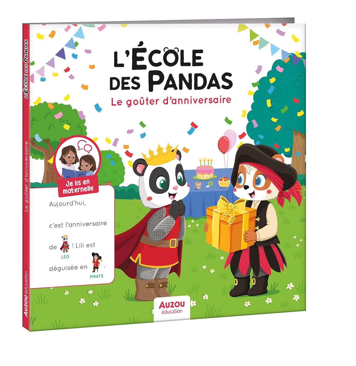 Le goûter d'anniversaire - L'école des pandas Livres OLF